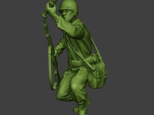 american soldier ww2 m7 grenade2 a10 3D Print Model