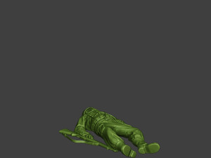 american soldier ww2 killed a11 Modelo de impresión 3D