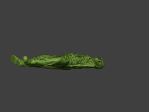 american soldier ww2 killed a11 Modelo de impresión 3D