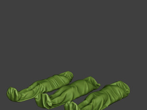 american soldier ww2 tombs and corpses a11 3D-printmodel