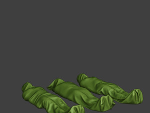 american soldier ww2 tombs and corpses a11 3D-printmodel