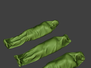 american soldier ww2 tombs and corpses a11 3D-printmodel