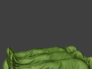 american soldier ww2 tombs and corpses a11 3D-printmodel