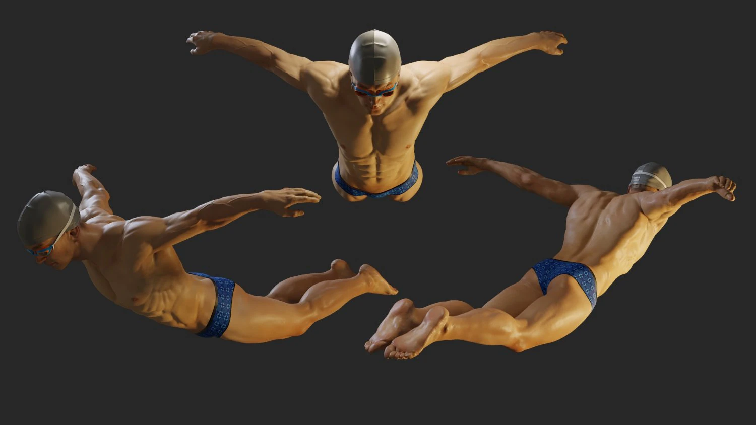 swwimming pool male acc 3140 0006 3D Model .c4d .max .obj .3ds .fbx .stl .blend 
