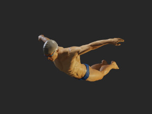 swwimming pool male acc 3140 0006 3D Model