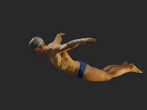 swwimming pool male acc 3140 0006 3D Model