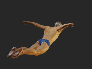 swwimming pool male acc 3140 0006 3D Model