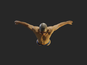 swwimming pool male acc 3140 0006 3D Model