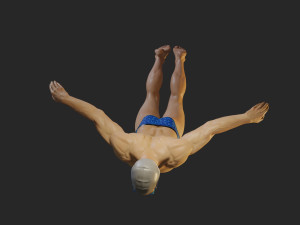 swwimming pool male acc 3140 0006 3D Model
