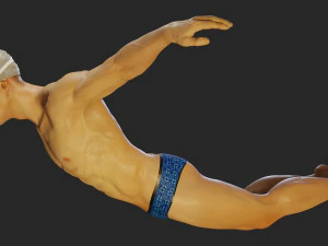 swwimming pool male acc 3140 0006 3D Model