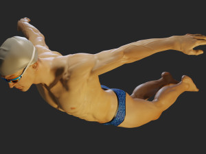 swwimming pool male acc 3140 0006 3D Model