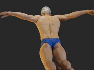 swwimming pool male acc 3140 0006 3D Model