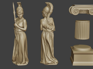 athena a1 3D-printmodel