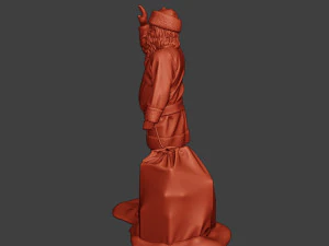 santa claus print p1 3D Print Model