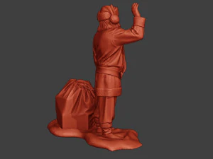santa claus print p1 3D Print Model