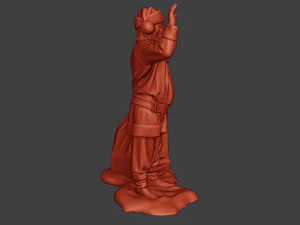 santa claus print p1 3D Print Model