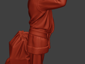 santa claus print p1 Model Cetak 3D