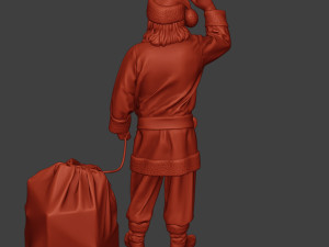 santa claus print p1 Model Cetak 3D