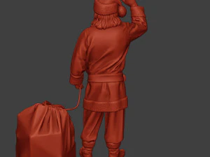 santa claus print p1 3D Print Model