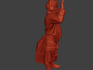 santa claus print p1 Model Cetak 3D