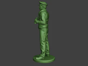 us navy officer ww2 binoculars usn1 3D Print Model
