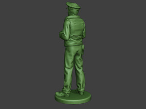 us navy officer ww2 binoculars usn1 3D Print Model