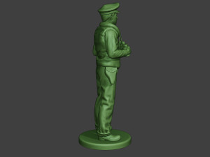 us navy officer ww2 binoculars usn1 3D Print Model