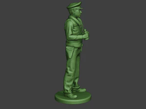 us navy officer ww2 binoculars usn1 3D Print Model