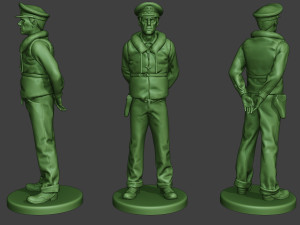 us navy officer ww2 usn1 3D Print Model