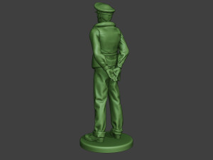us navy officer ww2 usn1 3D Print Model