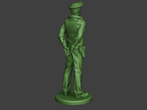 us navy officer ww2 usn1 3D Print Model