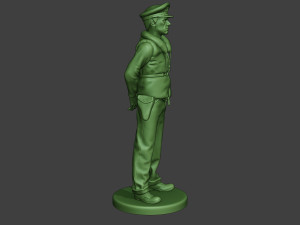 us navy officer ww2 usn1 3D Print Model