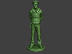 us navy officer ww2 usn1 3D Print Model