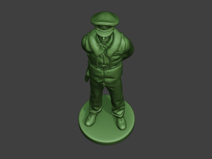 us navy officer ww2 usn1 3D Print Model
