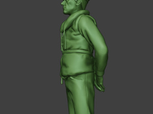us navy officer ww2 usn1 3D Print Model