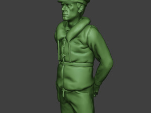 us navy officer ww2 usn1 3D Print Model