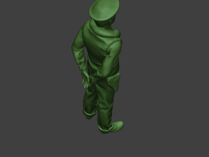 us navy officer ww2 usn1 3D Print Model
