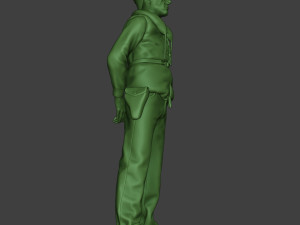 us navy officer ww2 usn1 3D Print Model