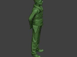 us navy officer ww2 usn1 3D Print Model