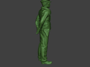 us navy officer ww2 usn1 3D Print Model