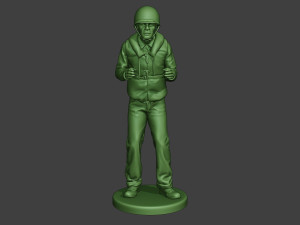 us navy sailor ww2 action usn1 Model Cetak 3D