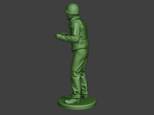 us navy sailor ww2 action usn1 Model Cetak 3D