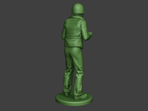 us navy sailor ww2 action usn1 Model Cetak 3D