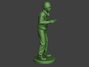 us navy sailor ww2 action usn1 Model Cetak 3D