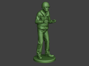 us navy sailor ww2 action usn1 Model Cetak 3D