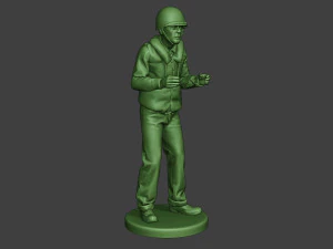 us navy sailor ww2 action usn1 3D Print Model