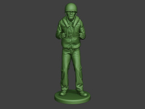 us navy sailor ww2 action usn1 Model Cetak 3D