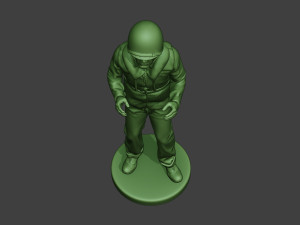 us navy sailor ww2 action usn1 Model Cetak 3D