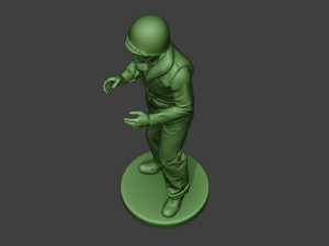 us navy sailor ww2 action usn1 Model Cetak 3D