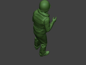 us navy sailor ww2 action usn1 Model Cetak 3D